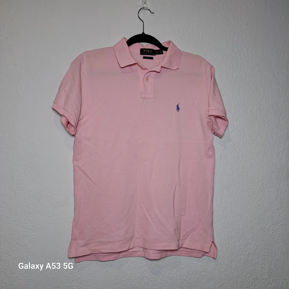 Ralph Lauren Pink Slim Fit Polo